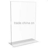 2016 New Design Rechargeable Transparent Acrylic Table Menu Stand thumbnail-4