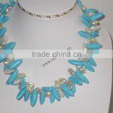 Blue Turquise Necklaces thumbnail-1