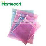Colorful Polyester Folding Mesh Net Clothes Laundry Washing Bags Large Medium Small Bags thumbnail-1