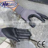 NMSAFETY 15 Gauge Grey Liner Nitrile Foam Gloves En388 Assembly Working Glove thumbnail-1