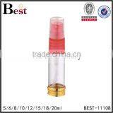 Cosmetic 5ml 10ml 20ml Screen Printing Golden Bottom Perfume Bottle Empty Clear Glass Bottle of Fragrance Perfume thumbnail-3