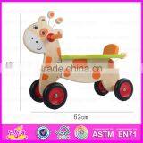 2016 Best Sale Lovely Wooden Baby Tricycle W16A024 thumbnail-4