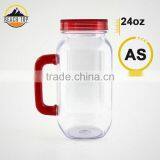 Eco-Friendly Feature 14OZ Mason Jar With Handles thumbnail-4