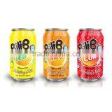 Cheap Price BiliBo Ramune Soda Drink Cola, Lemon, Orange Flavor 330ml thumbnail-1