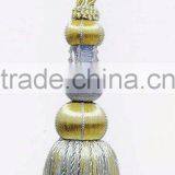 Decorative Curtain Tiebacks With Poms