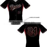 Hongen Apparel Full Dye Sublimation Polyester Baseball Jersey/sportswear/wear thumbnail-1