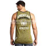 Men 's Bodybuilding Contrast Rib Tank thumbnail-2