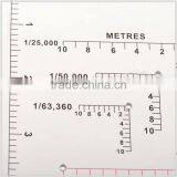 9inch Military Protractor,half Moon Military Protractor,military Map Protractor#KMP-3 thumbnail-3