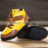 New Style Fashion High Top Children Casual Shoes Sneakers for Boys, Best Quality Kids High Upper Shoes Sample Made in China thumbnail-5