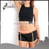 Colorblock Woven Running Shorts of Fitness&yoga Wear Shorts thumbnail-1