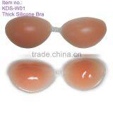 Silicone Adhesive Strapless Backless Invisible Wonderbra thumbnail-1