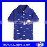 Fashion Kids Clothing Kids T-shirt 100% Cotton Polo Shirts For Children thumbnail-2