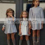 Wholesale Spring&Autumn Baby Girl Formal Long Sleeve Dress Kids Children Clothes Girls thumbnail-1