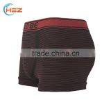 HSZ-0038 Fashion Show 2017 Sexy Men'S Penis Brief Beautiful Underwear Male Mature Satin Hot Custom Seamless Boxer Shorts thumbnail-5