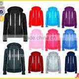 Wholesale Bulk Hoodies, Hoodies Women , Eight Color Option High Quality Zipper-up Hoodies thumbnail-1
