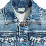 New Fashion Design Boys Blue Jean Jackets Stylish Kids Denim Coats thumbnail-5