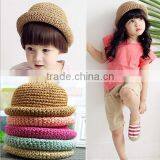 S60296B 2017 High Quality Fashion Dome Straw Hats Cute Straw Hat thumbnail-1