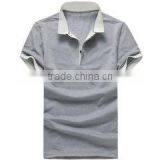 Men's Polo Blank T-shirt Custom Printed Logo Men's T-shirt thumbnail-1