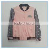 Wholesale Children Girls Baseball Jackets Girls Long Sleeve Clothes Sports Jackets thumbnail-1