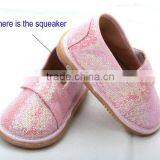 Girls Leather Shoe New Squeaky Children Shoes thumbnail-2