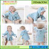 Hooded Animal Bathrobe Cartoon Baby Towel Character 04 thumbnail-2