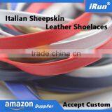 Amazon Hot Selling Leather Laces - Metal Aglets Sheepskin Leather Shoelaces Manufacturer - Accept Custom - Amzon/eBay Supplier thumbnail-1