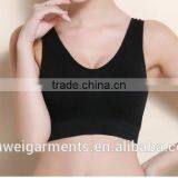Nylon/spandex Dry Fit Womens Gym Wear, Sport Wear, Fitness Wear Ladies Sexy Yoga Bra thumbnail-1