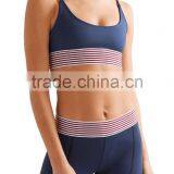 High Impact Custom Blank Wholesale Sports Bra Outdoor Compression Sports Top Women Jogging Bra thumbnail-2