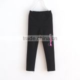 Wholesale baby and toddler girls loose long pants girls black leggings