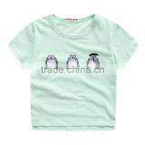 Wholesale Summer Cotton Short Sleeves Boys Kids Round Neck T-shirt thumbnail-2