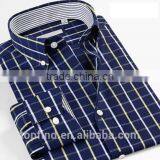 Customise High Quality Check Pattern 100 Cotton Mechanic Work Shirt for Men thumbnail-1