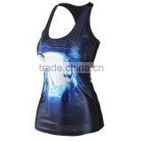 Fashion Workout Gym Tank Top Dry Fit With Custom Print thumbnail-2