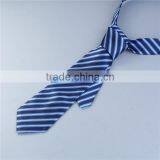 Polyester Necktie Black Blue Stripe Chinese Necktie thumbnail-1