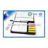 Office Hardback Rectangle Personalized Sticky Notes With Bank For Gift