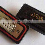 D-SUB 9P/HD15P Female Solder Type Panel Mounting Waterproof Connector
