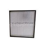 Paper Separator Hepa Air Filter Aluminum Frame Glassfiber Media Air Filter