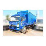 Blue 120hp 4X2 Light Duty Commercial Trucks , Four Cylinder Transport Truck thumbnail-1