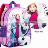 HOT Sale Frozen School Bag Children Backpack Elsa Anna Boy Girl Kids Gift thumbnail-3