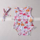 Baby Clothing Wholesale Flamingo Print Sleeveless Childrens Romper Import Baby Romper China thumbnail-1