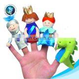 Educational Baby Toy Doll Finger Puppet Fashion Cheap Custom Soft Plush Finger Puppet and Story thumbnail-1