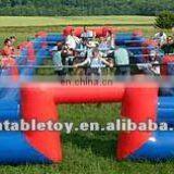 top sell Inflatable football pitch/ football goal shooting games