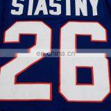 Customized Blue Quebec Team Jersey Hockey Jersey Support Embroidery/sublimation/printing thumbnail-3