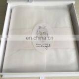 White Box, Cardboard Rigid Box For Clothing, White Logo Box Packing thumbnail-4