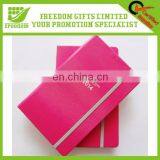 Customized Logo Promotional Notebook With Elastic Band