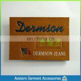 Custom Fashion Printed Jeans Leather Label Patch thumbnail-5