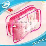 Zipper Transparent PVC Cosmetic Bag thumbnail-3