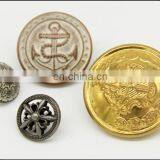 high quality sewing four holes button metal button for coat