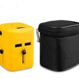 hot selling UAE travel adapter with 2 USB universal adapter all in one power adaptor for medicine gifts