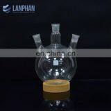 Borosilicate Glass Round Bottom 3 Necks Flask thumbnail-7