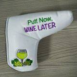 Grape Wine Embroidery Golf Blade Head Cover thumbnail-3